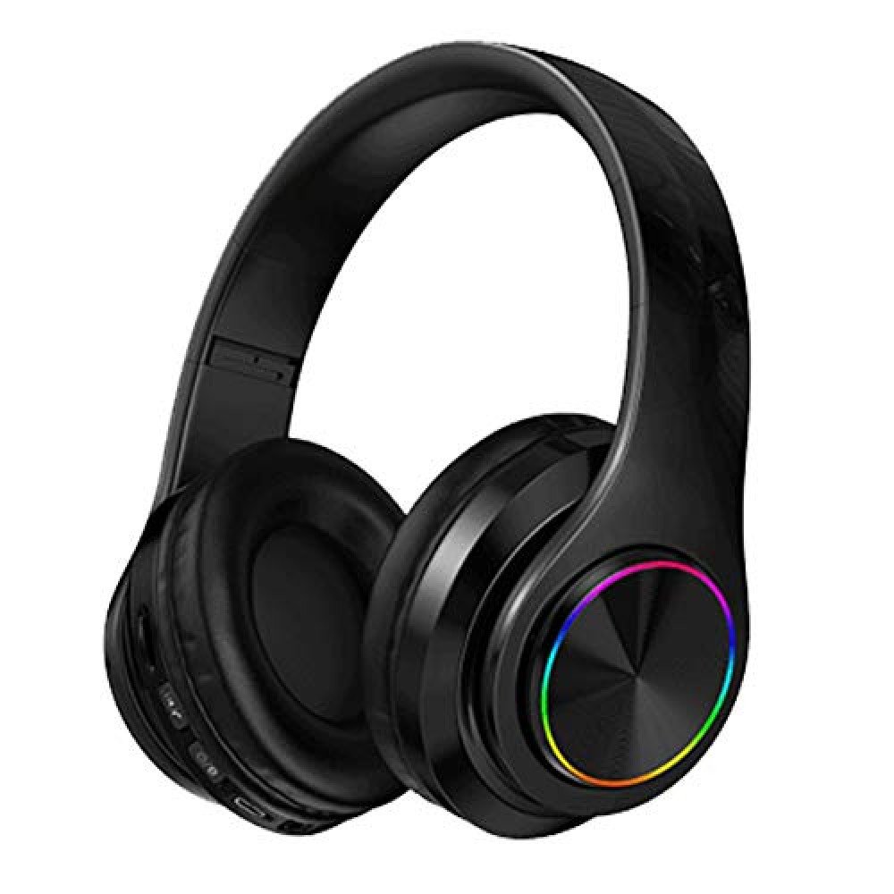 Wholesale LED Bluetooth Wireless Foldable Headphone Headset with Built in Mic for Adults Children Work Home